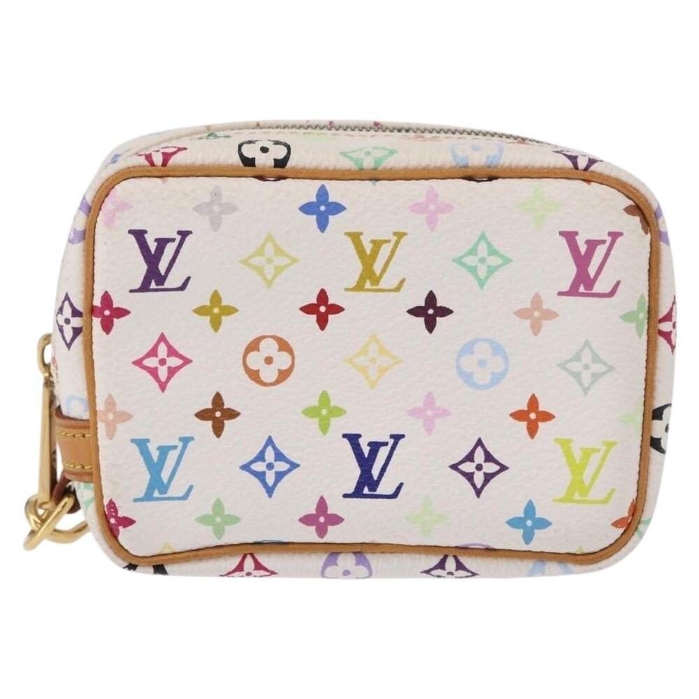 Louis Vuitton Monogram Multicolor Trousse Wapity Pouch White